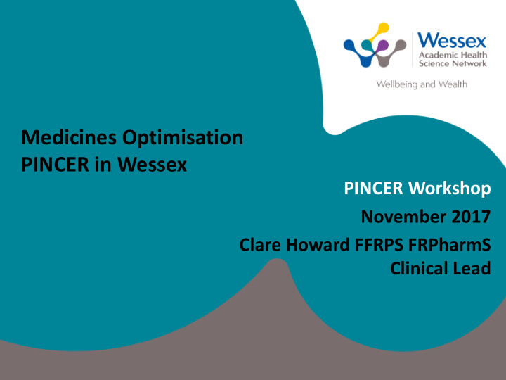 medicines optimisation pincer in wessex