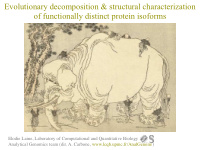 evolutionary decomposition structural characterization of