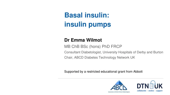 basal insulin