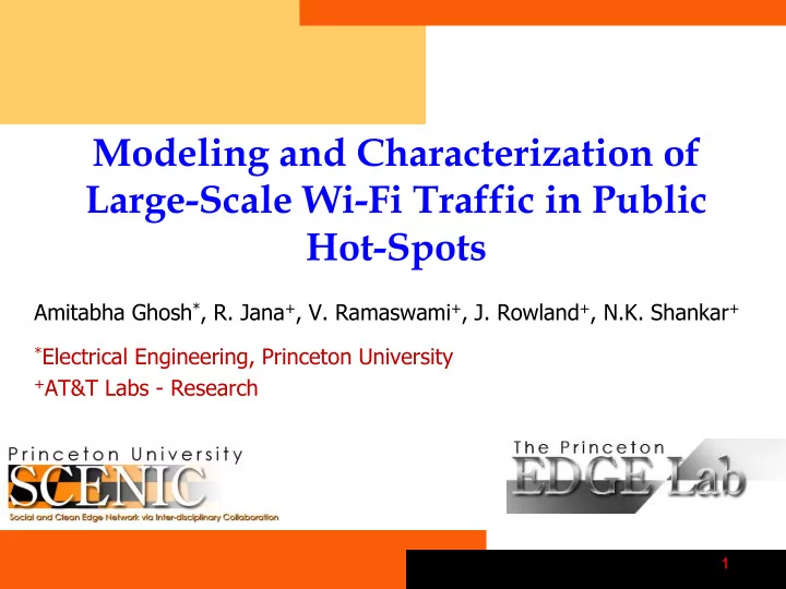 large scale wi fi traffic in public