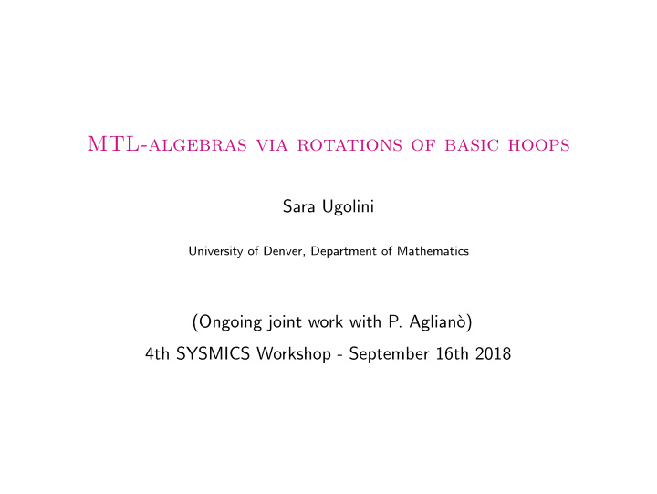 mtl algebras via rotations of basic hoops