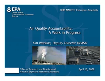 Stressor  Receptor  Ambient  Concentration  Source  Exposure  Dose  Outcome  I  Is mitigation