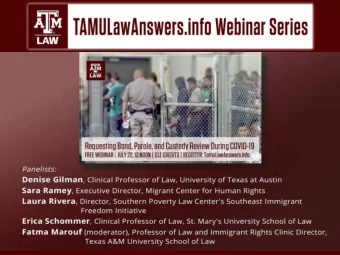 CLE - Release during COVID  July 22, 2020  SIFI | Louisiana and Georgia  Louisiana | ICE detention