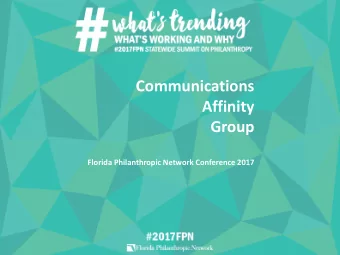 Group  Florida Philanthropic Network Conference 2017 Barbara Bobbie Ibarra, Executive