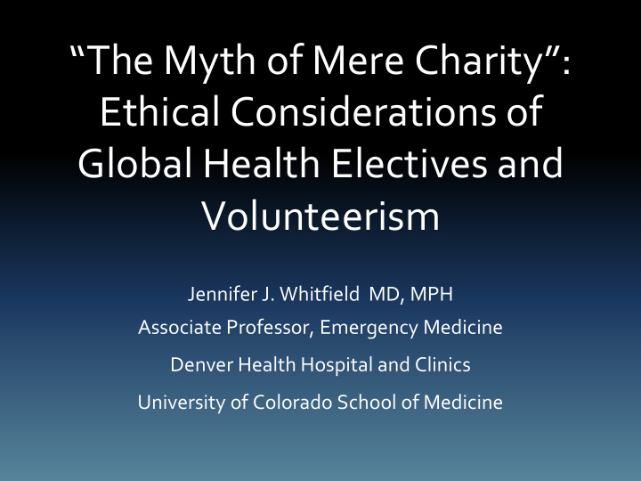 ethical considerations of