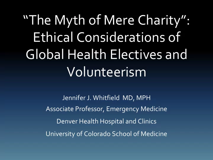 ethical considerations of