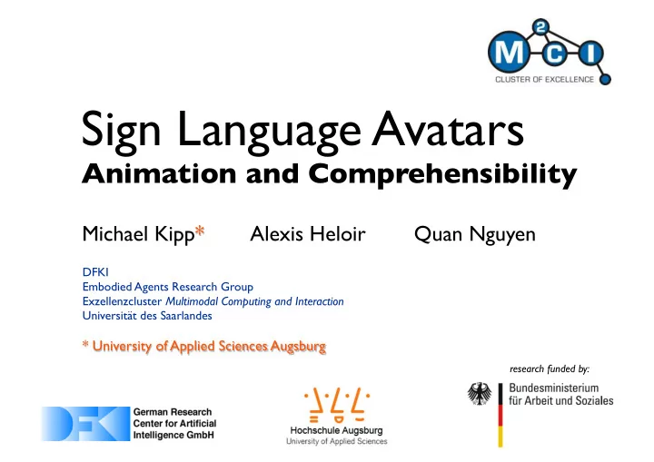 sign language avatars