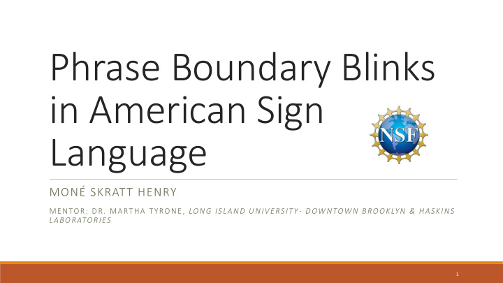 phrase boundary blinks in american sign