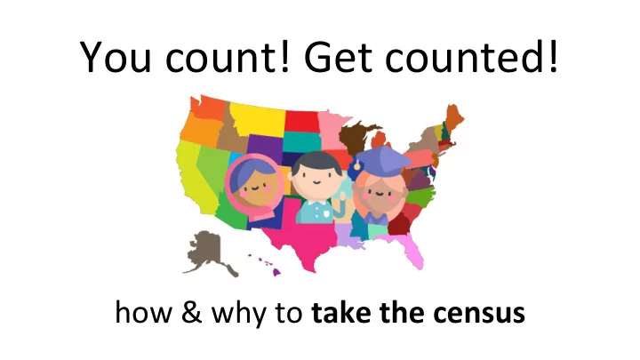 you count get counted
