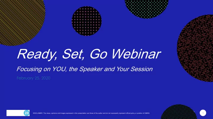ready set go webinar