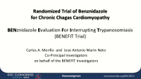 randomized trial of benznidazole benznidazole randomized