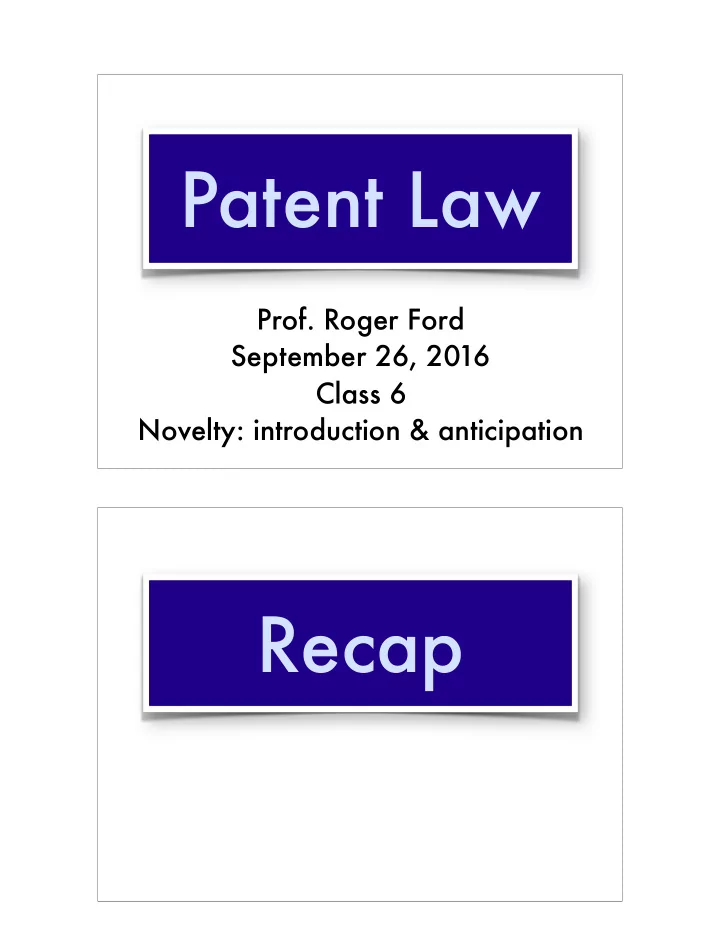 patent law