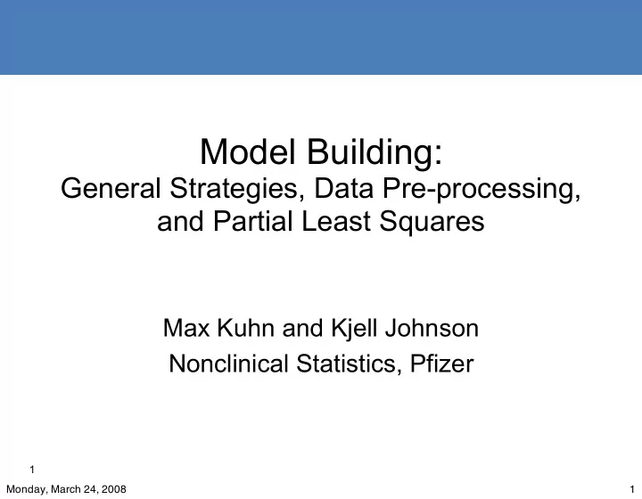 model building