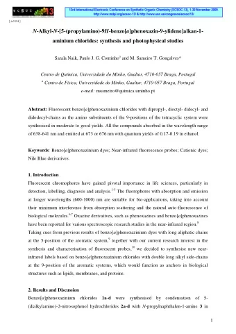 N -Alkyl- N -[5-(propylamino)-9 H -benzo[ a ]phenoxazin-9-ylidene]alkan-1-  aminium chlorides: