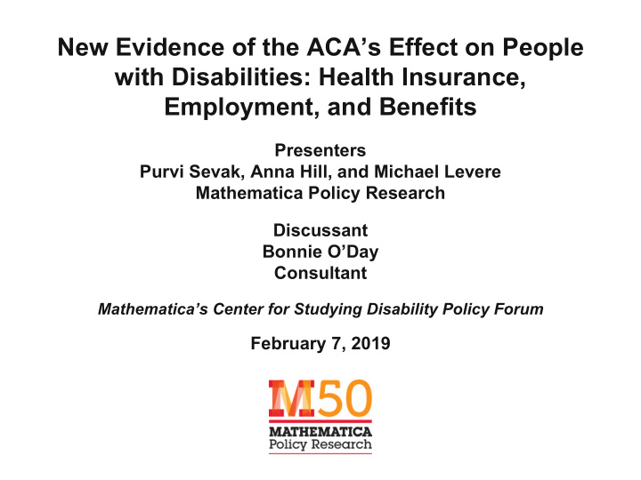 new evidence of the aca s effect on people with