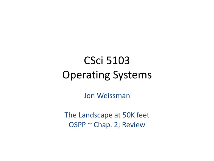 csci 5103