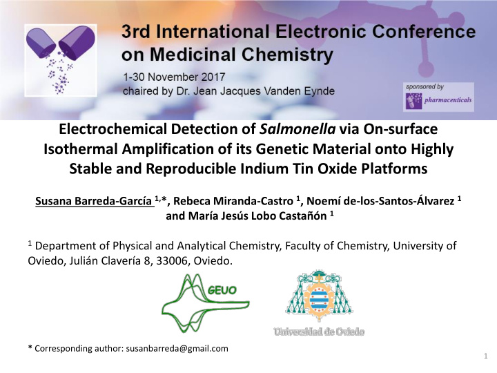 stable and reproducible indium tin oxide platforms