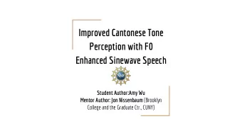 Student Author:Amy Wu Mentor Author: Jon Nissenbaum (Brooklyn  College and the Graduate Ctr., CUNY)