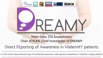 A Pan-London Trainee Network for Research and Quality  Improvement   Established 2014