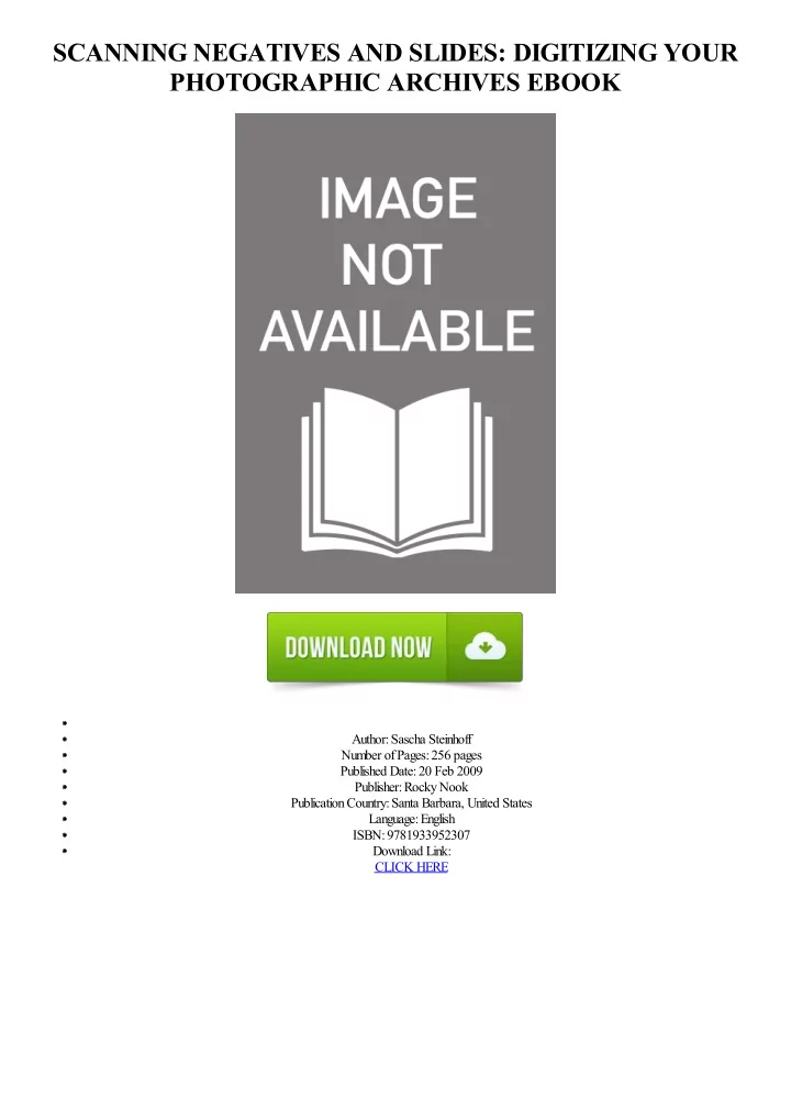 scanning negatives and slides digitizing your