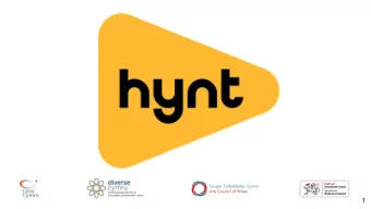 1  Introduction  Hynt is a national access scheme working  with over 30 theatres and arts centre