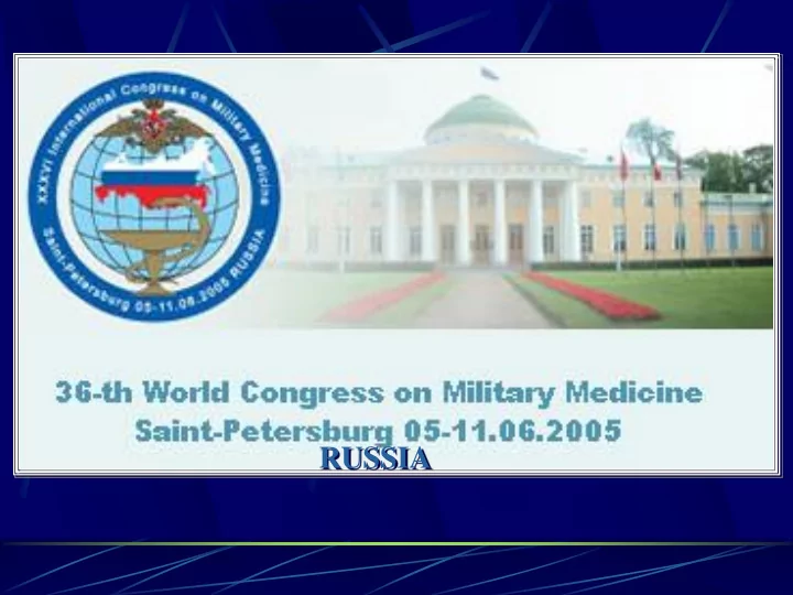 russia advan advanced ced dia diagnos gnostic tic methods