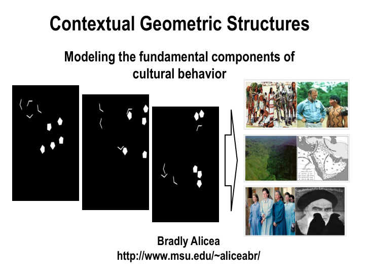 contextual geometric structures