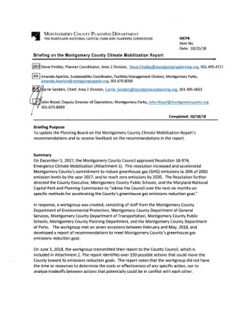 It recommends that further work be done to refine and prioritize the identified actions and to