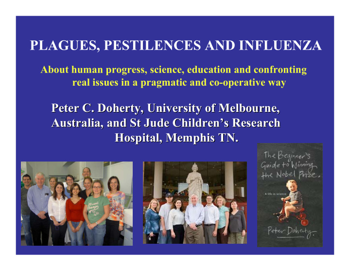 plagues pestilences and influenza