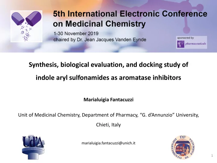 synthesis biological evaluation and docking study of