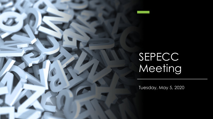 sepecc meeting