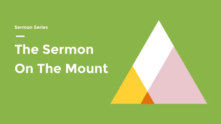 the sermon on the mount matthew 5 21 26 p 678 verse 21