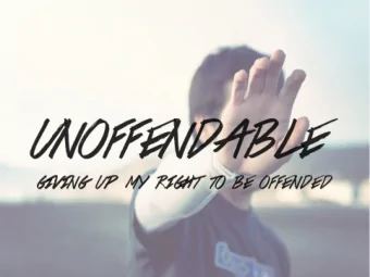 Offended=Skandalizo  Stumbling block, snare (bent s4ck on  which bait is fastened, animal