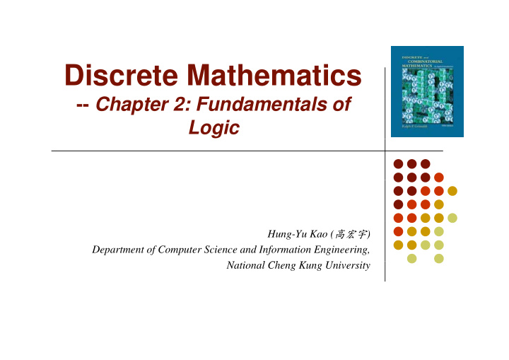 discrete mathematics