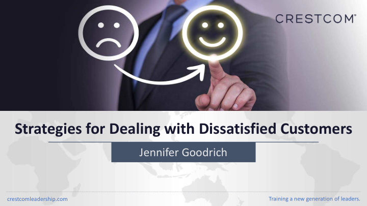 strategies for dealing with dissatisfied customers