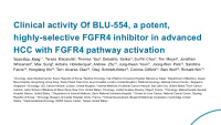 clinical activity of blu 554 a potent highly selective