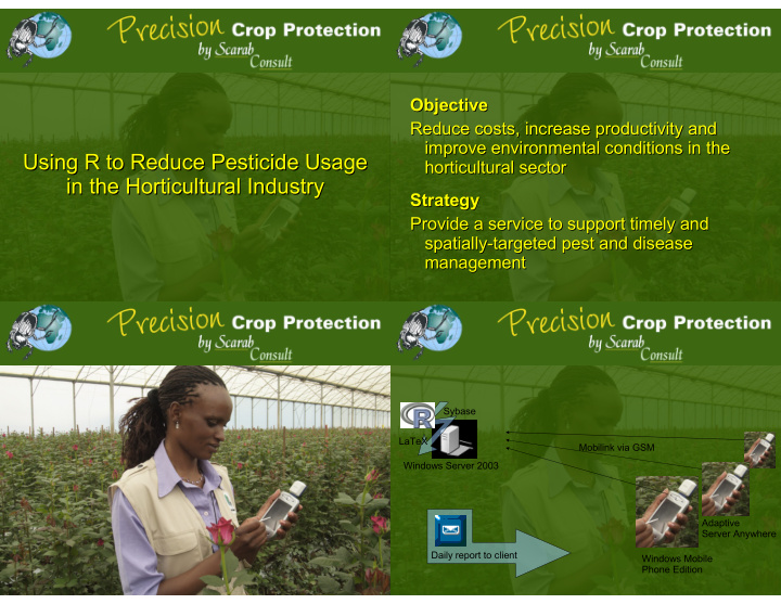 using r to reduce pesticide usage using r to reduce