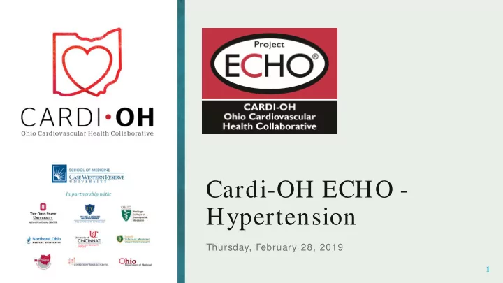 cardi oh echo hypertension