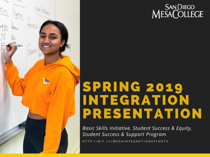 spring 2019 integration presentation