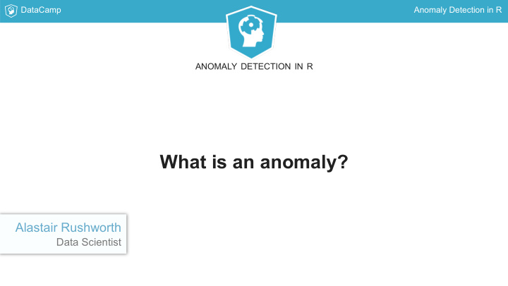 what is an anomaly