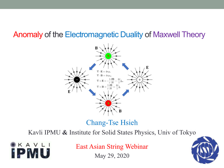 anomaly of the electromagnetic duality of maxwell theory