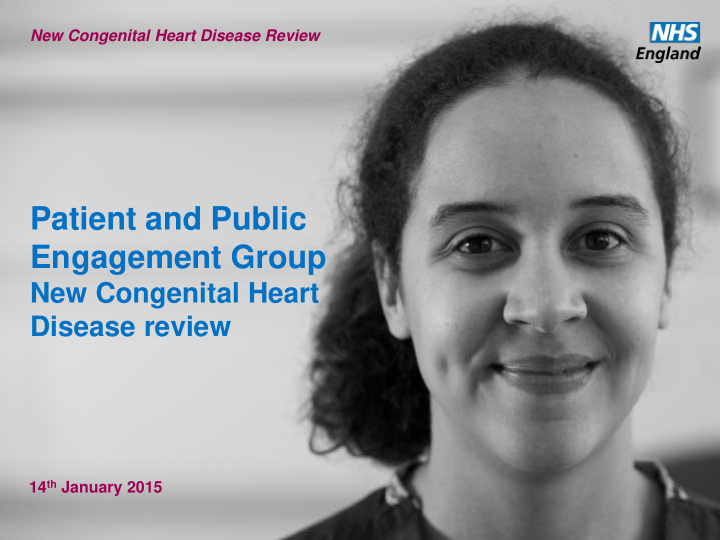 patient and public engagement group