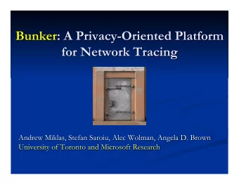 Key parse TCP assembly  Offline Online capture anonymize  Anon.  One-Way Interface Key  (anon.