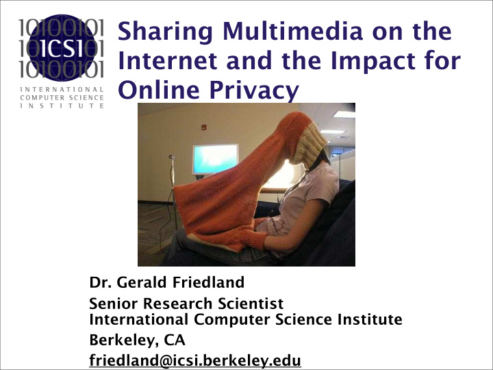 sharing multimedia on the internet and the impact for