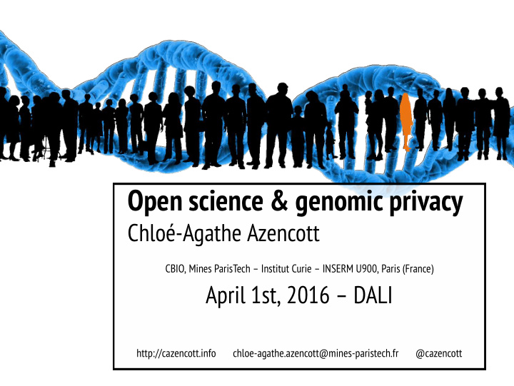 open science genomic privacy
