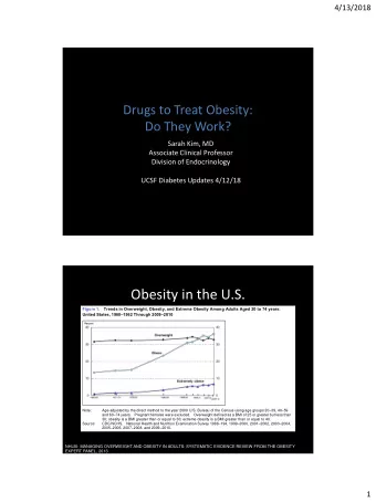 Obesity in the U.S.      Figure 1.  Trends in Overweight, Obesity, and Extreme Obesity Among
