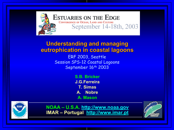understanding and managing understanding and managing