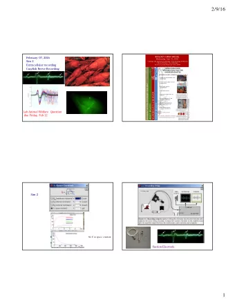 2/9/16  BIOLOGY OPEN HOUSE  February   07,  2016  Wednesday; Feb. 10, 2016  Sim 2  Ecology