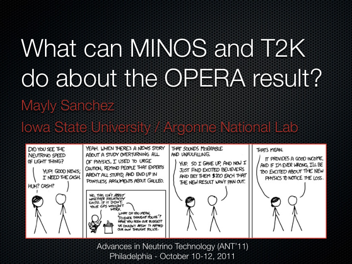 what can minos and t2k do about the opera result