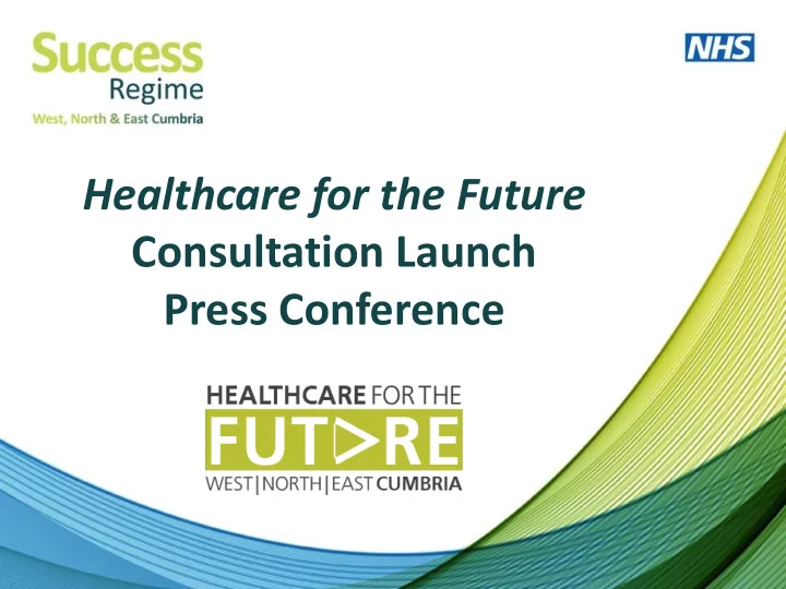 healthcare for the future